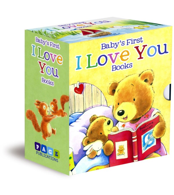 Baby's First I Love You Books (Pack of 3 Titles)