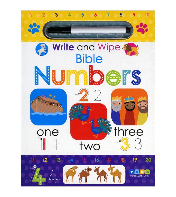 Write and Wipe Bible Numbers