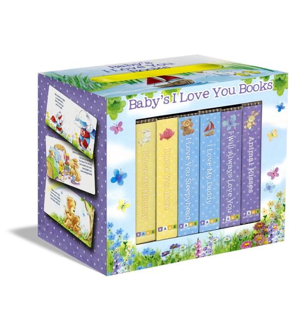 Baby's I Love You Books (Pack of 6 Title)