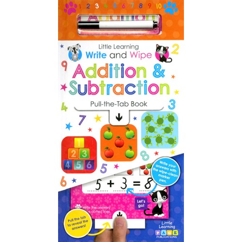 Little Learning Write and Wipe Addition & Subtraction