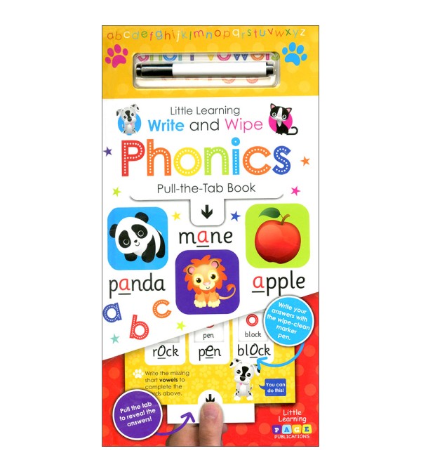 Little Learning Write and Wipe Phonics