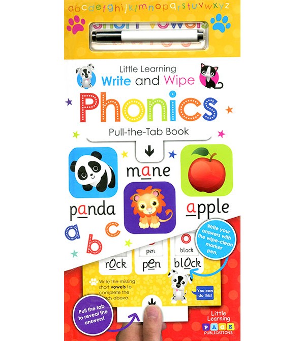 Little Learning Write and Wipe Phonics