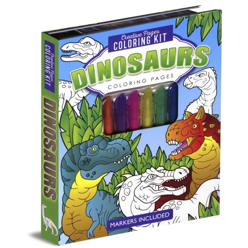 Dinosaurs Coloring Kit