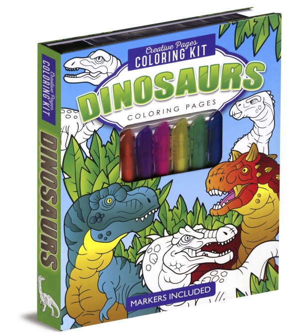 Dinosaurs Coloring Kit