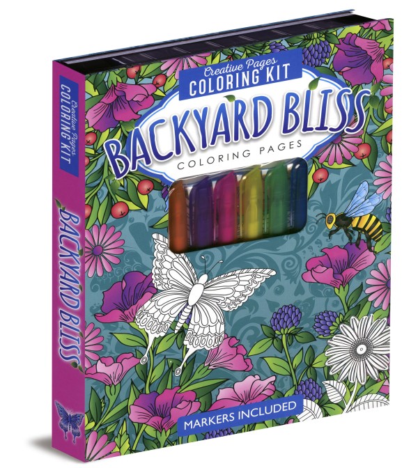 Backyard Bliss Coloring Kit