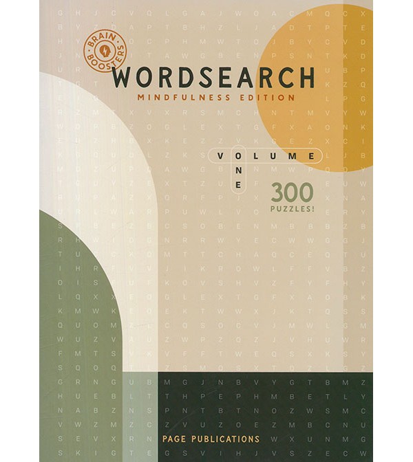 Brain Boosters Wordsearch Mindfulness Edition Vol. 1