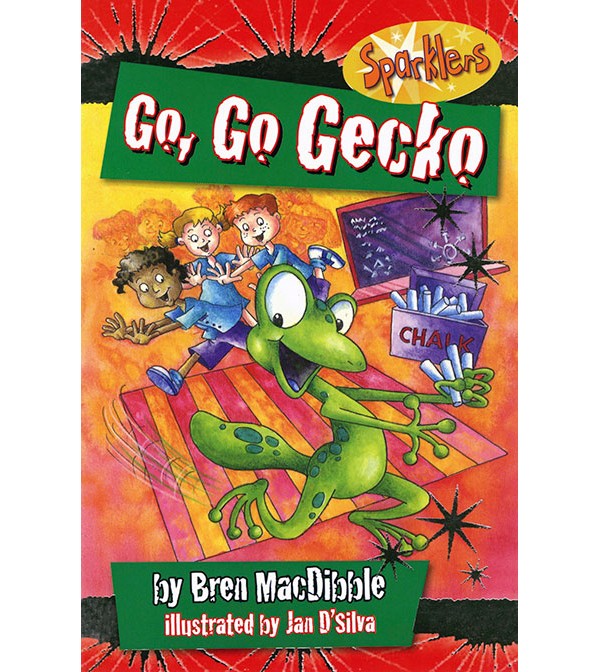 Sparklers Red Go, Go Gecko