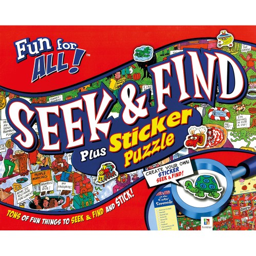 Fun for All Seek & Find Plus Sticker Puzzle