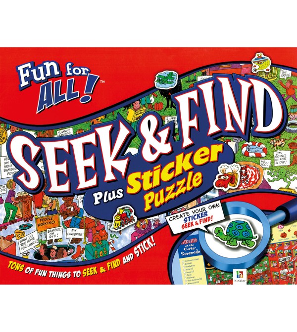 Fun for All Seek & Find Plus Sticker Puzzle