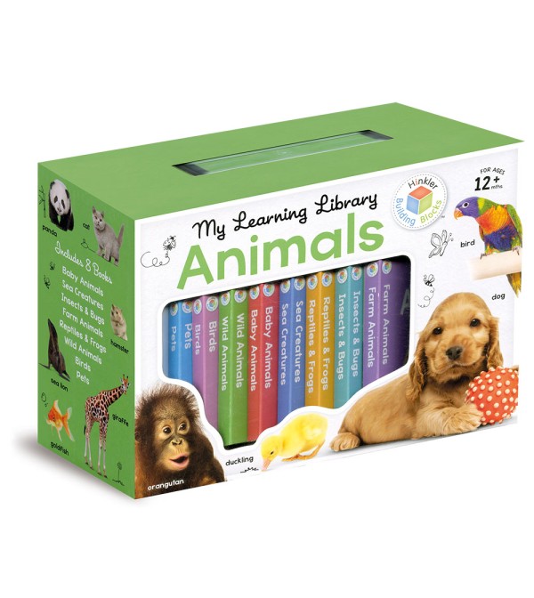Building Blocks My Learning Library Animals