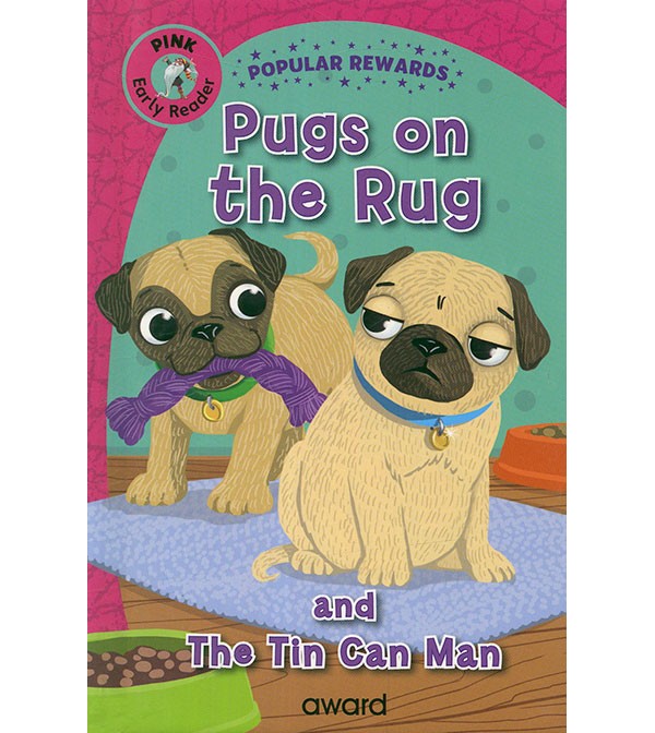 Early Reader Pugs on the Rug (Pink)