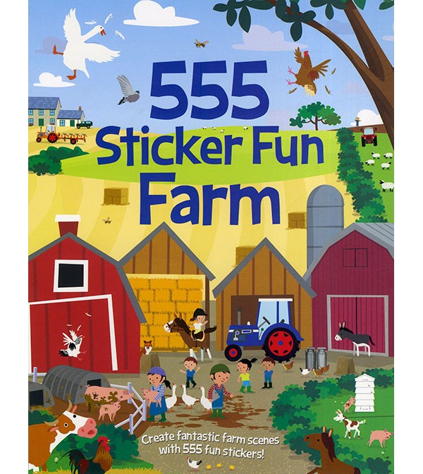 555 Sticker Fun Farm
