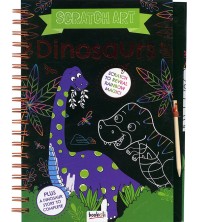 Scratch Art Dinosaurs