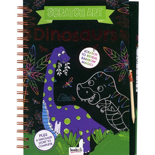 Scratch Art Dinosaurs