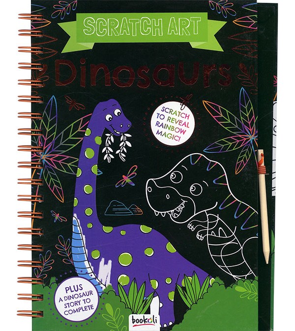 Scratch Art Dinosaurs