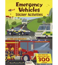 Emergency Vehicles Sticker Activities