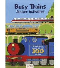 Busy Trains Sticker Activities