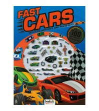 Fast Cars: With Epic Activities and Press-outs