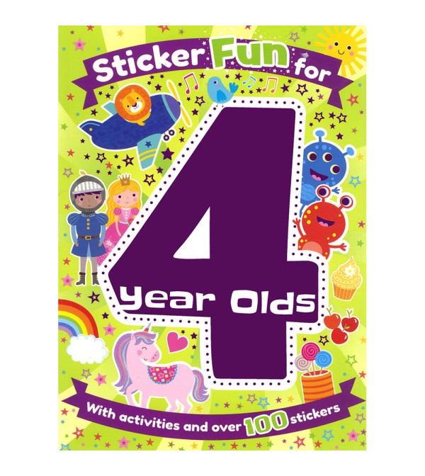 Sticker Fun for 4 Year Olds
