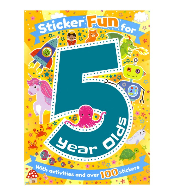 Sticker Fun for 5 Year Olds