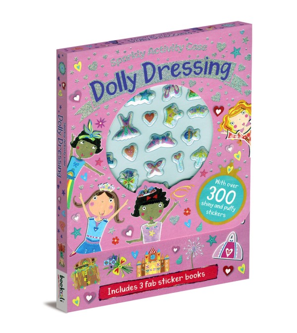 Sparkly Activity Case Dolly Dressing