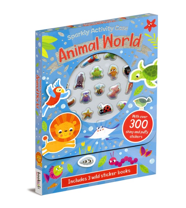 Sparkly Activity Case Animal World