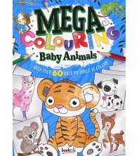 Mega Colouring Baby Animals