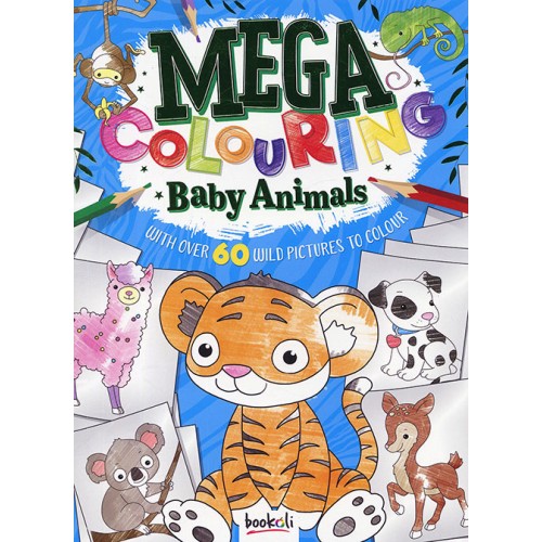 Mega Colouring Baby Animals