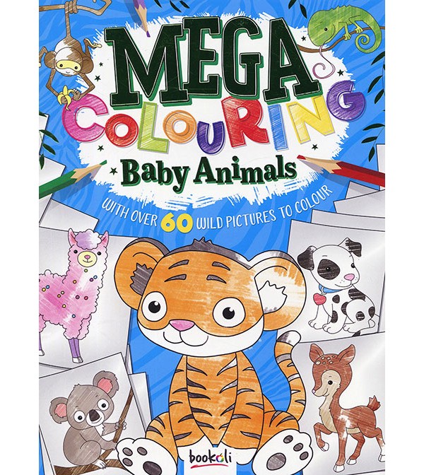 Mega Colouring Baby Animals