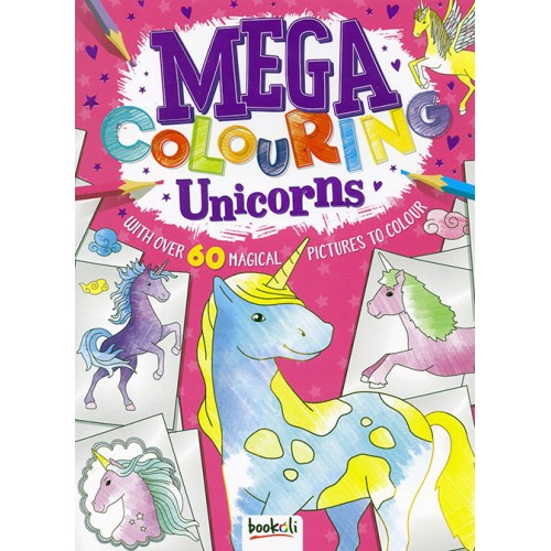 Mega Colouring Unicorns