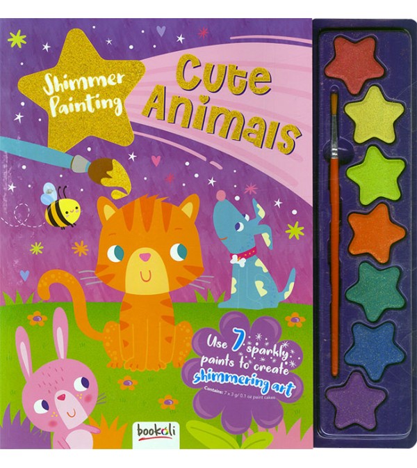 Cute Animals Shimmer Painting