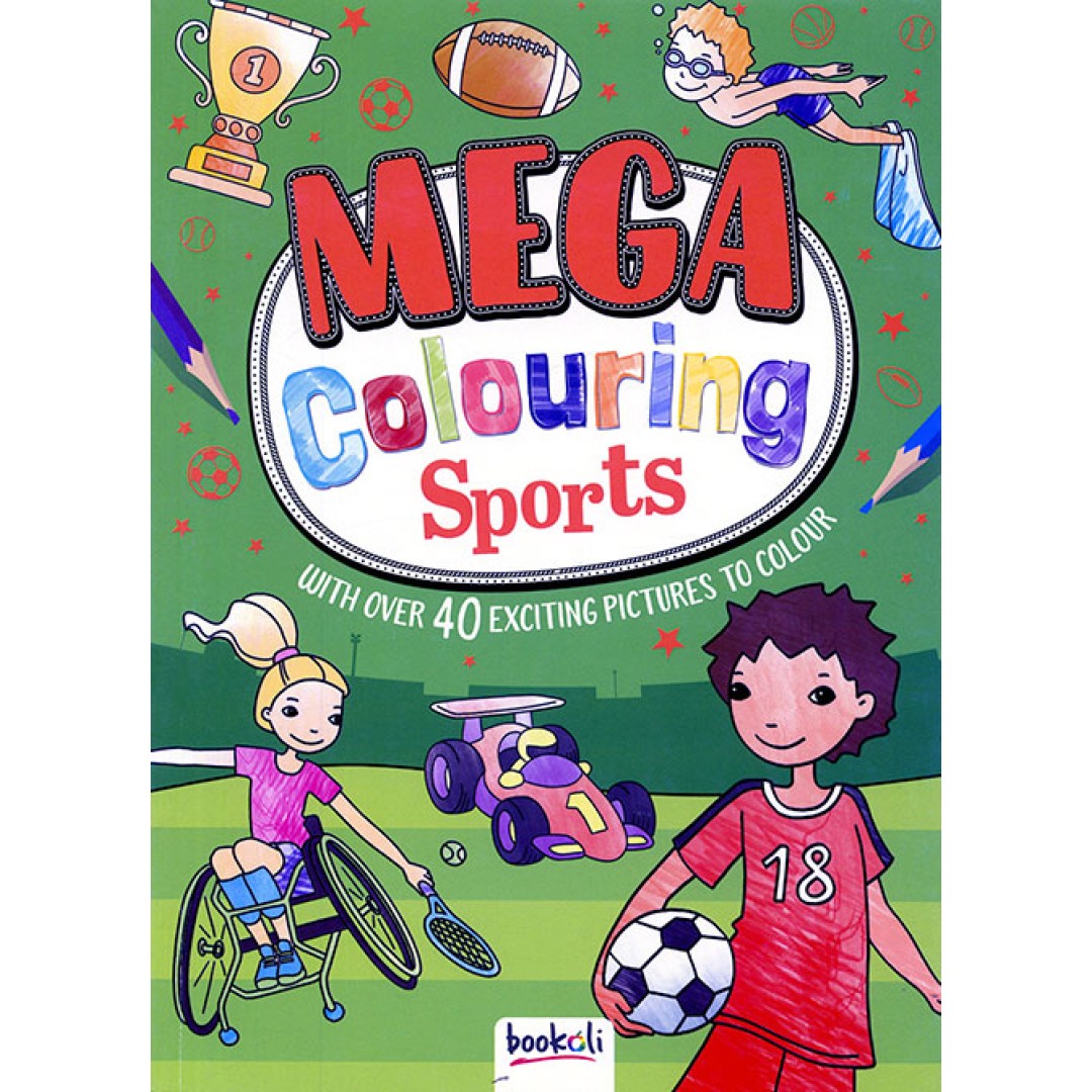 Mega Colouring Sports