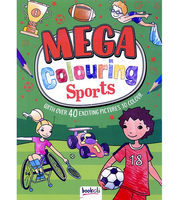 Mega Colouring Sports
