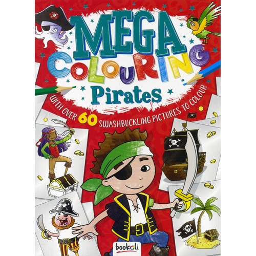 Mega Colouring Pirates