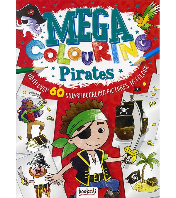 Mega Colouring Pirates