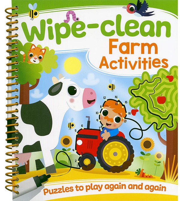 Wipe-Clean Farm Activities