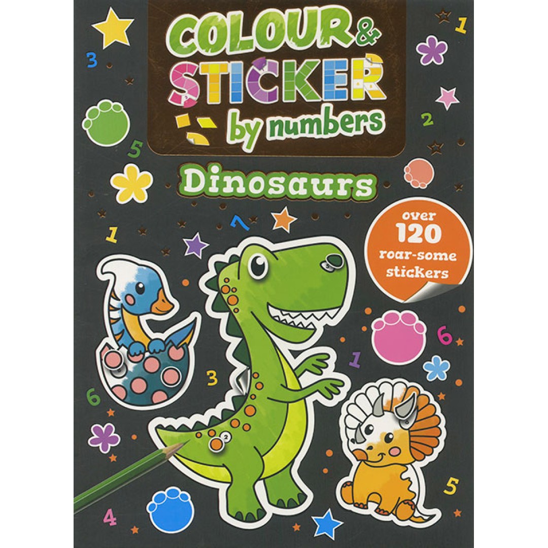 Colour Sticker By Numbers Series