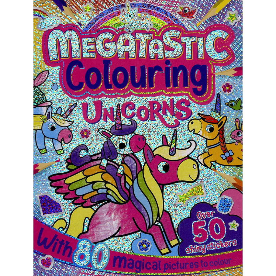 Megatastic Colouring Unicorns