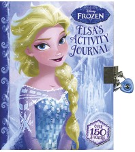 Disney Frozen Elsa`s Activity Journal (Lock & Key)