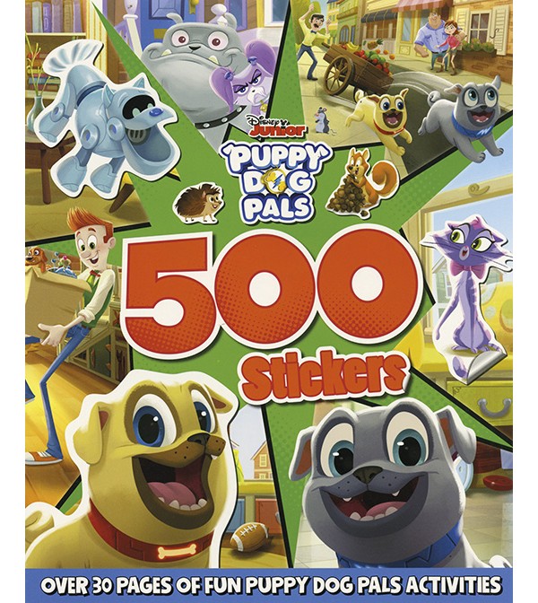 Disney Junior Puppy Dog Pals 500 Stickers