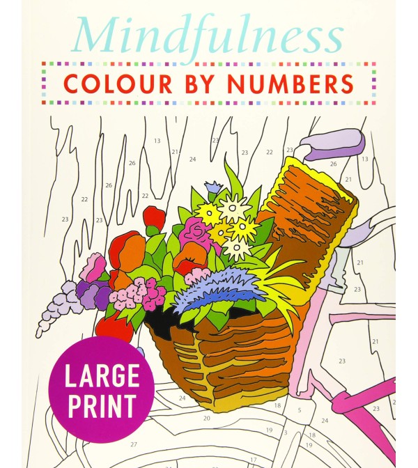 Mindfulness Colour By Numbers