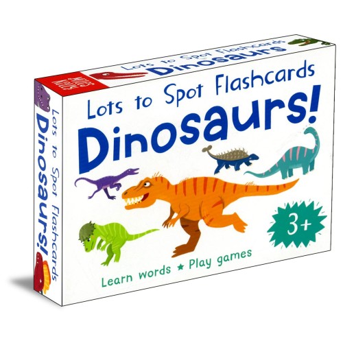 Lots to Spot Flashcards Dinosaurs