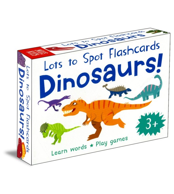 Lots to Spot Flashcards Dinosaurs