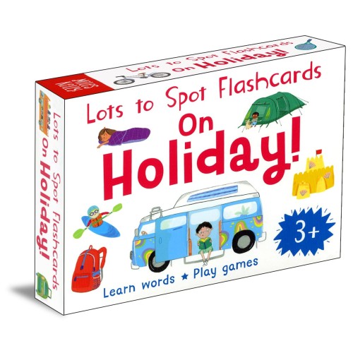 Lots to Spot Flashcards On Holiday