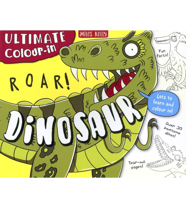 Ultimate Colour-in Dinosaur