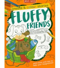 Create & Colour Stories Fluffy Friends