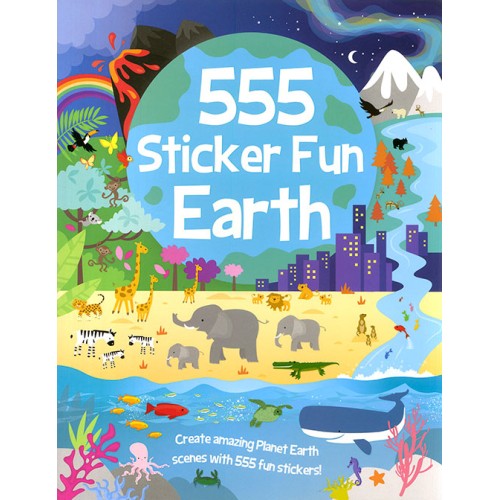 555 Sticker Fun Earth