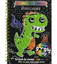 Scratch Art Friends Dinosaurs