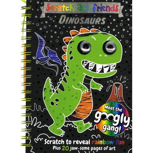 Scratch Art Friends Dinosaurs