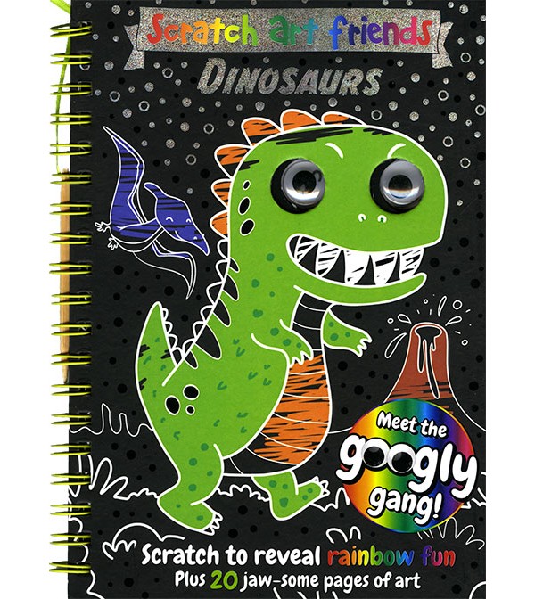 Scratch Art Friends Dinosaurs